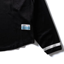 画像をギャラリービューアに読み込む, AC SNS MESH LS TEE BLACK