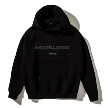 画像をギャラリービューアに読み込む, AC DOUBLE KNIT HOODIE BLACK