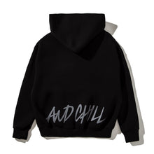 画像をギャラリービューアに読み込む, SCRIBBLE DOUBLE KNIT HOODIE BLACK