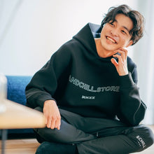 画像をギャラリービューアに読み込む, AC DOUBLE KNIT HOODIE BLACK