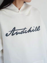画像をギャラリービューアに読み込む, AWRY SIGNATURE DOUBLE KNIT HOODIE WHITE