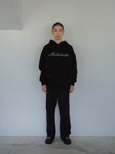画像をギャラリービューアに読み込む, AWRY SIGNATURE DOUBLE KNIT HOODIE BLACK