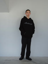 画像をギャラリービューアに読み込む, AWRY SIGNATURE DOUBLE KNIT HOODIE BLACK