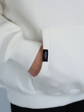 画像をギャラリービューアに読み込む, AWRY SIGNATURE DOUBLE KNIT HOODIE WHITE