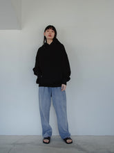 画像をギャラリービューアに読み込む, AWRY SIGNATURE DOUBLE KNIT HOODIE BLACK