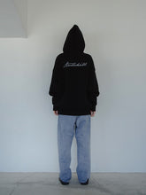 画像をギャラリービューアに読み込む, AWRY SIGNATURE DOUBLE KNIT HOODIE BLACK