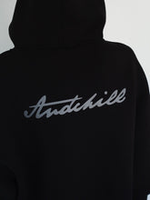 画像をギャラリービューアに読み込む, AWRY SIGNATURE DOUBLE KNIT HOODIE BLACK