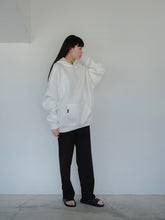 画像をギャラリービューアに読み込む, SCRIBBLE DOUBLE KNIT HOODIE WHITE