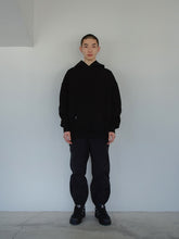画像をギャラリービューアに読み込む, SCRIBBLE DOUBLE KNIT HOODIE BLACK