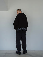画像をギャラリービューアに読み込む, SCRIBBLE DOUBLE KNIT HOODIE BLACK