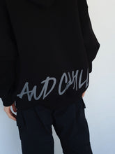 画像をギャラリービューアに読み込む, SCRIBBLE DOUBLE KNIT HOODIE BLACK