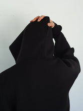 画像をギャラリービューアに読み込む, SCRIBBLE DOUBLE KNIT HOODIE BLACK