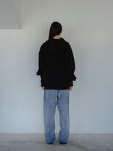 画像をギャラリービューアに読み込む, AC DOUBLE KNIT HOODIE BLACK