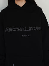 画像をギャラリービューアに読み込む, AC DOUBLE KNIT HOODIE BLACK