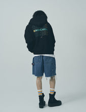 画像をギャラリービューアに読み込む, VIVID SIG DOUBLE KNIT HOODIE BLACK