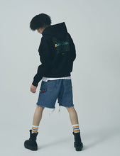 画像をギャラリービューアに読み込む, VIVID SIG DOUBLE KNIT HOODIE BLACK