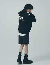 画像をギャラリービューアに読み込む, AC LABEL DOUBLE KNIT HOODIE BLACK