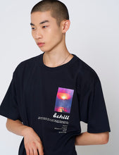 画像をギャラリービューアに読み込む, SUNSET FALLS S/S TEE BLACK
